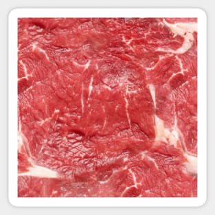 Raw Beef Steak Sticker